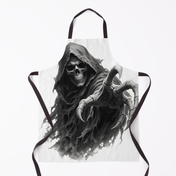 Item preview, Grim Reaper Skull Reaching With Claws designed and sold by Linework Studio.