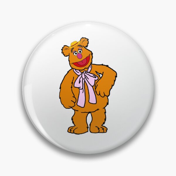 Item preview, The Muppets - Fozzie Bear In A Straw Hat designed and sold by Animals-by-JB.