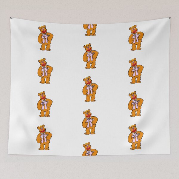 Item preview, The Muppets - Fozzie Bear In A Straw Hat designed and sold by Animals-by-JB.