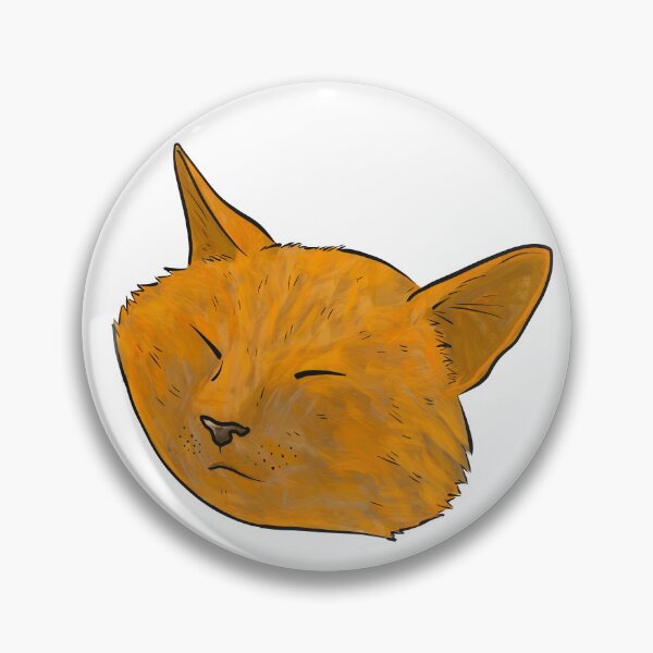 Item preview, Happy Snuggly Orange Cat designed and sold by whenkelseydraws.