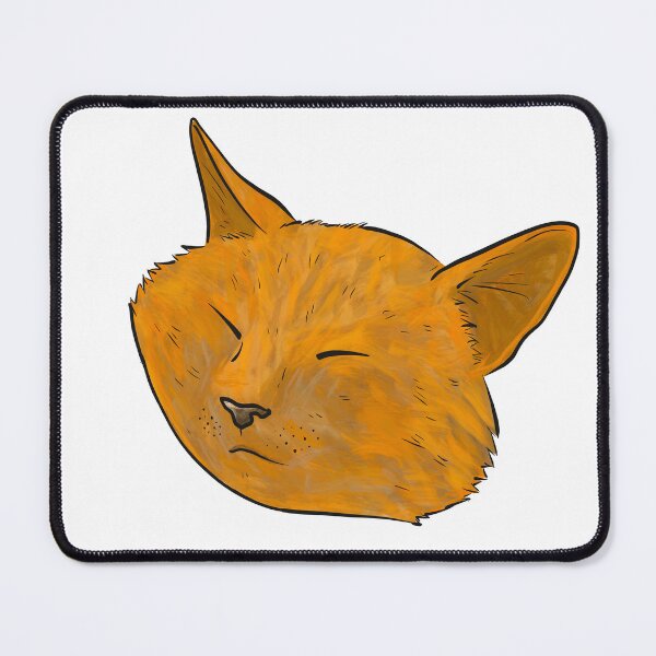 Item preview, Happy Snuggly Orange Cat designed and sold by whenkelseydraws.