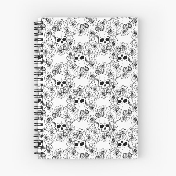 Item preview, Datura Skull Tile designed and sold by Moonlit Datura.