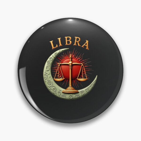 Artikelvorschau, "Libra Zodiac Celestial Seal | Elysium Echoes Icon entworfen und verkauft von Shift-Bloom.