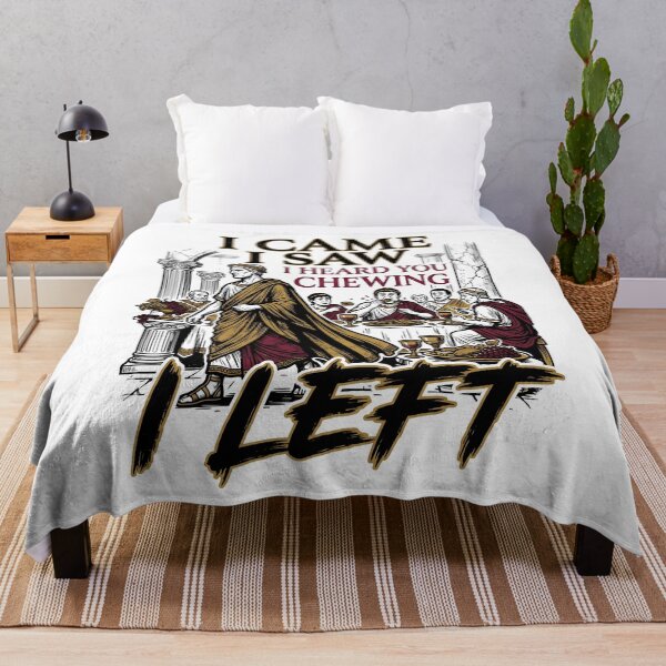 Item preview, I Came I Saw I Heard You Chewing I Left Funny Misophonia Retro Design designed and sold by get55shirt.
