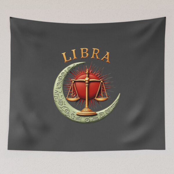 Item preview, "Libra Zodiac Celestial Seal | Elysium Echoes Icon designed and sold by Shift-Bloom.