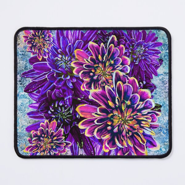 Item preview, Purple Chrysanthemums Background 1 designed and sold by nastiaart.