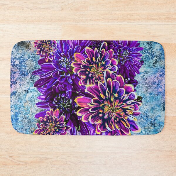 Item preview, Purple Chrysanthemums Background 1 designed and sold by nastiaart.