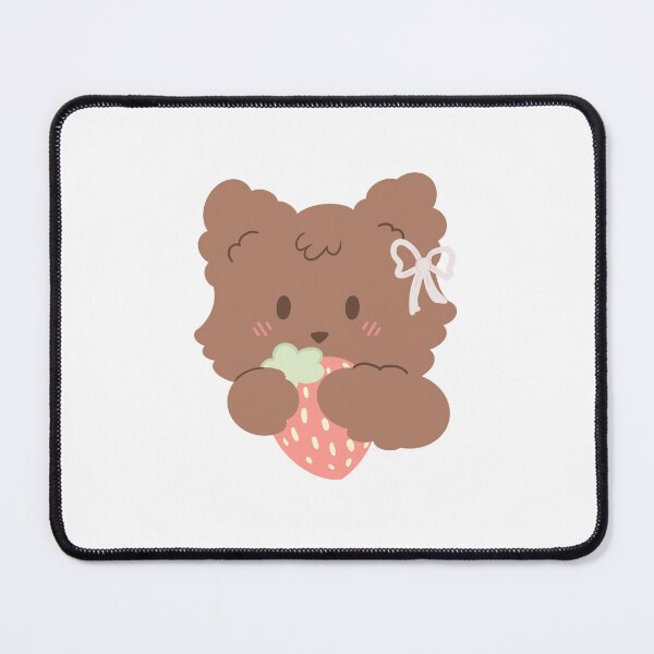Item preview, strawberries and cream cat (pink strawberry) designed and sold by neriahnoticed.