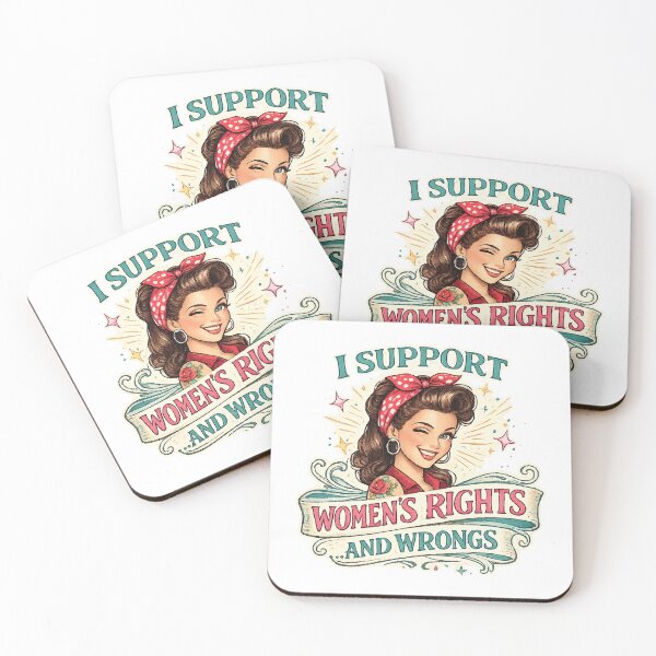 Item preview, I Support Women's Rights and Wrongs designed and sold by AbstractAnom.