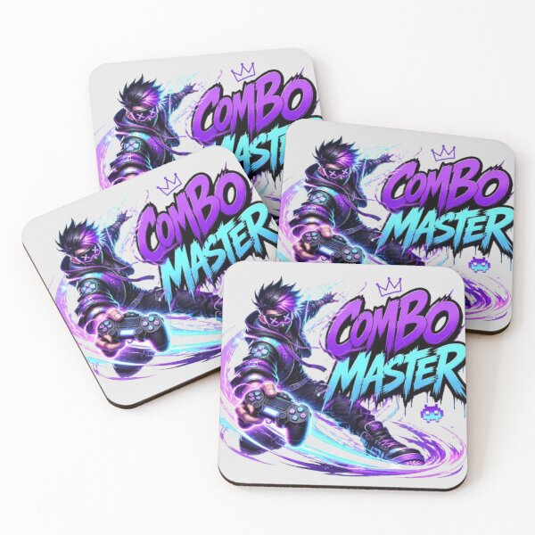 Item preview, COMBO MASTER Gaming Sticker | Neon Esports Streetwear Graphic Design designed and sold by Stylestickers55.