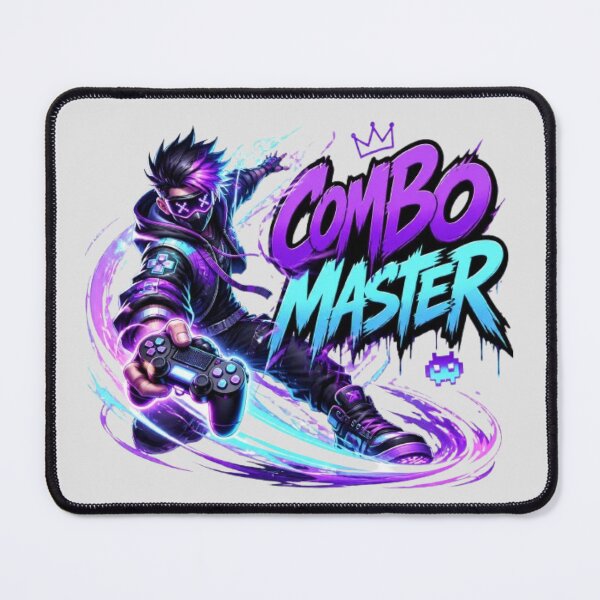 Item preview, COMBO MASTER Gaming Sticker | Neon Esports Streetwear Graphic Design designed and sold by Stylestickers55.