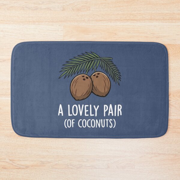 Item preview, Lovely Pair Of Coconuts Funny Innuendo Tropical Palm Tree Fruit designed and sold by Amir Faysal.