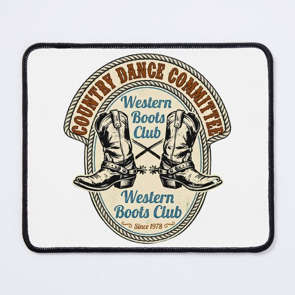 Item preview, Country Dance Committee Western Boots Club Vintage designed and sold by BumbleBloom7.