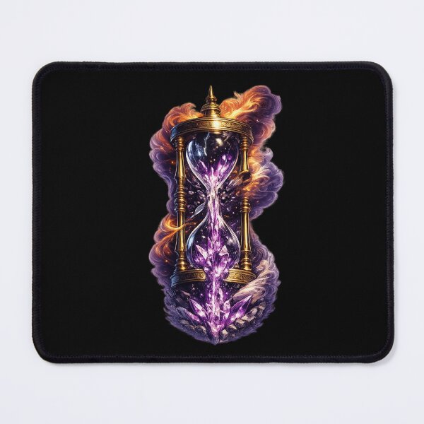 Item preview, Crystal Hourglass - Gold Steampunk Fantasy Art Design designed and sold by ArtoryWorks.