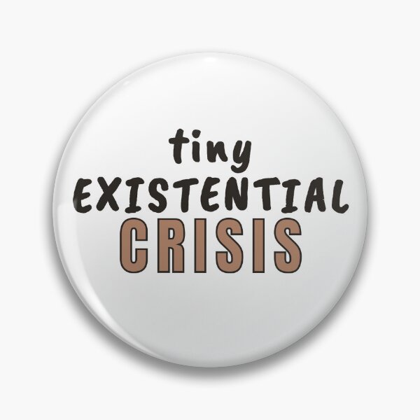 Item preview, Tiny Existential Crisis – Cute Anxiety Humor designed and sold by ChernotytskaArt.