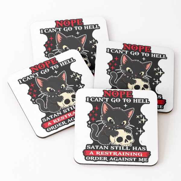 Item preview, Can't go to Hell designed and sold by The Creepy Kooky Coven.