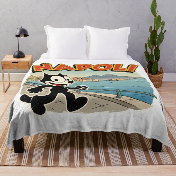 Item preview, FELIX CAT WALKING ON THE NAPLES SEASIDE designed and sold by infinitearte.