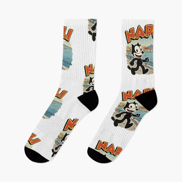 Item preview, FELIX CAT WALKING ON THE NAPLES SEASIDE designed and sold by infinitearte.