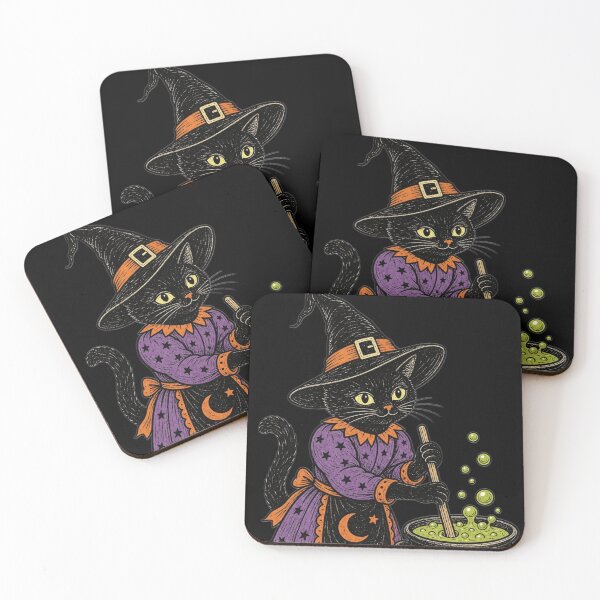Item preview, Black cat witch designed and sold by The King's general goods.