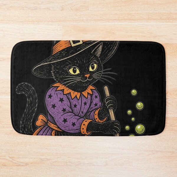 Item preview, Black cat witch designed and sold by The King's general goods.