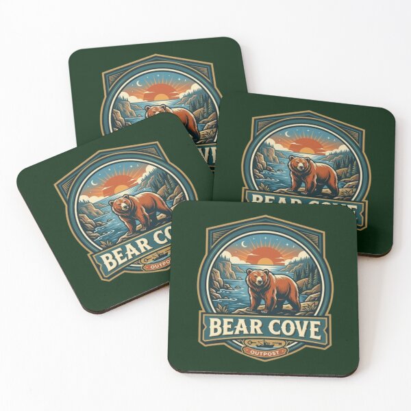 Item preview, Bear Cove – Wilderness Adventure Art  designed and sold by Dogandesighn.