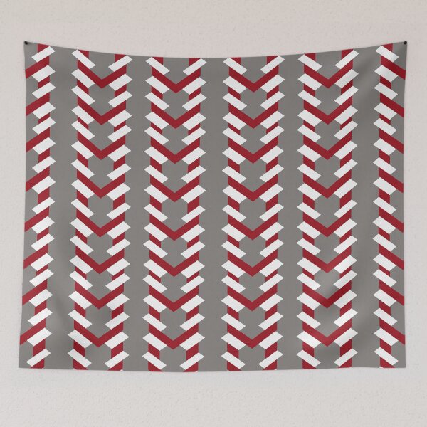 Item preview, Crimson Lace Chevron Football Dress designed and sold by CollegeTown.