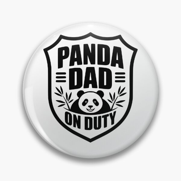Item preview, Panda Dad on Duty designed and sold by theartfulaspie.