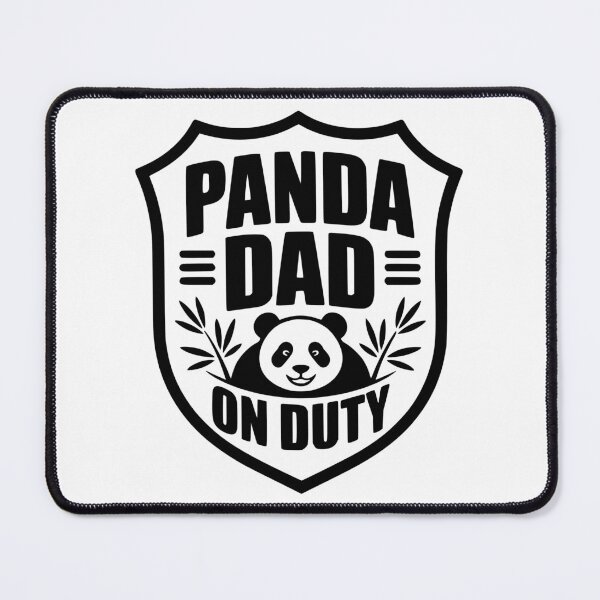 Item preview, Panda Dad on Duty designed and sold by theartfulaspie.