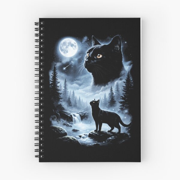 Item preview, Black Cat Howling At Moon 9039S Retro designed and sold by Arens ★★★★★.