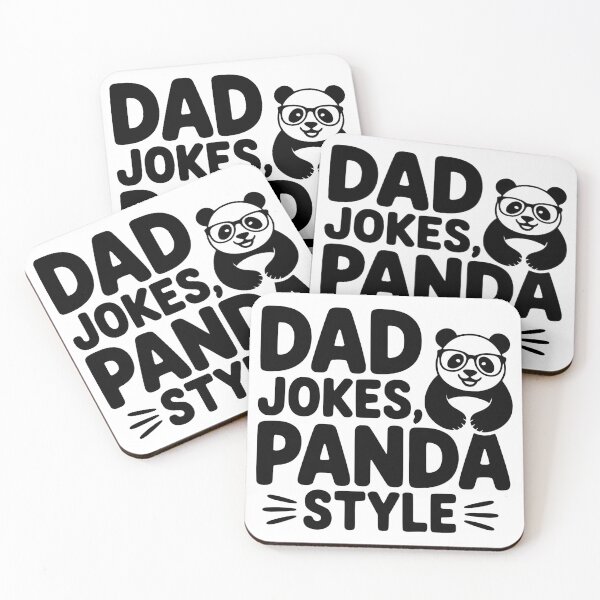 Item preview, Dad Jokes Panda Style designed and sold by theartfulaspie.