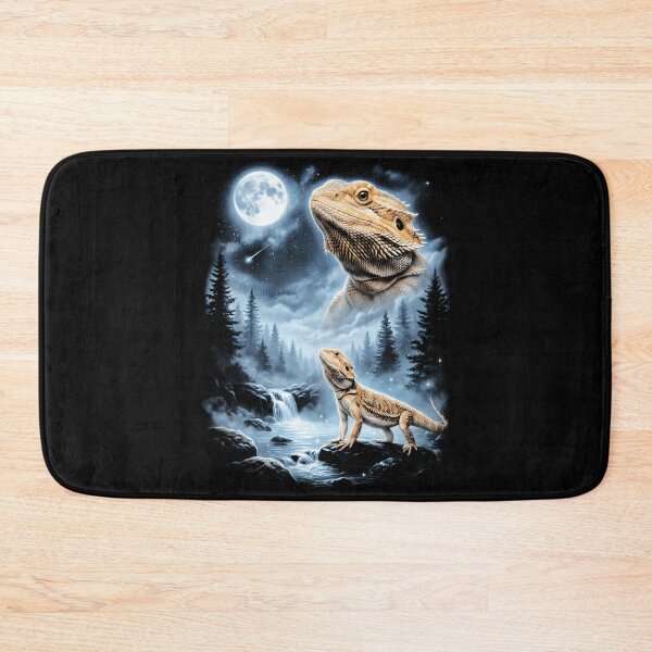 Item preview, Bearded Dragon Howling At Moon 90'S Retro Lizard designed and sold by Arens ★★★★★.