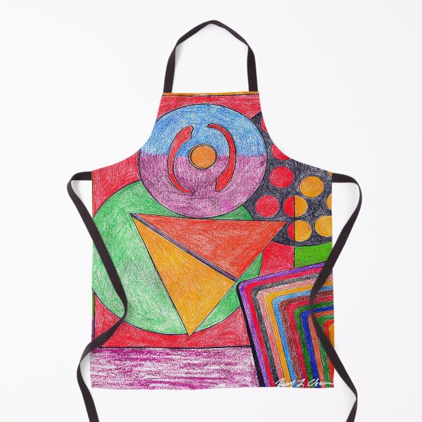 Item preview, Vibrant Abstract Totem designed and sold by Haxson37art.
