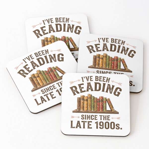 Item preview, Funny Retro Reader Since the Late 1900s Vintage Aesthetic designed and sold by Rahamkshop.