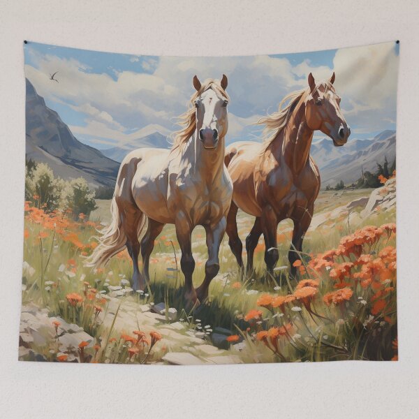 Item preview, Two Horses In Nature designed and sold by shanessie6.