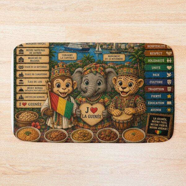 Item preview, Guinea Conakry – Culture, Nature and Solidarity designed and sold by Cifi64.