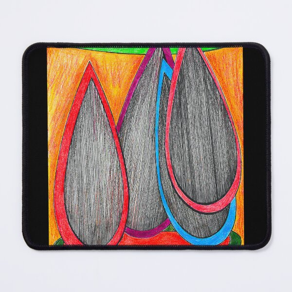 Item preview, Geometric Teardrops designed and sold by Haxson37art.