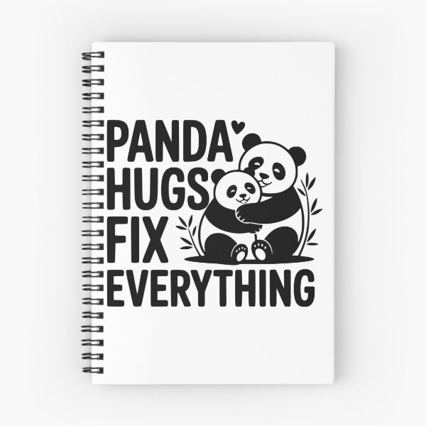 Item preview, Panda Hugs Fix Everything designed and sold by theartfulaspie.