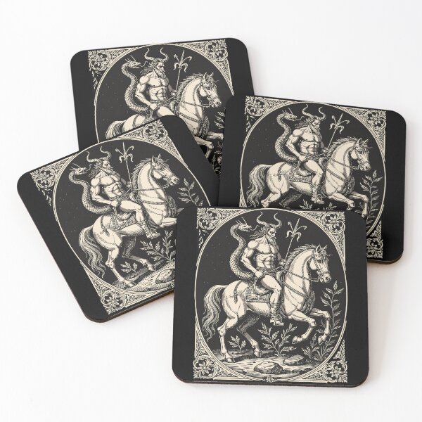 Item preview, Bathin Horned Guardian Of The Night designed and sold by Arens ★★★★★.