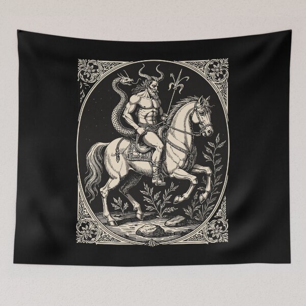 Item preview, Bathin Horned Guardian Of The Night designed and sold by Arens ★★★★★.