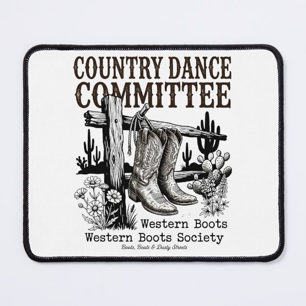 Item preview, Country Dance Committee – Vintage Western Boots & Line Dancing designed and sold by BumbleBloom7.