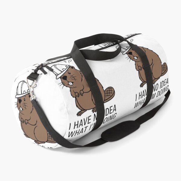 Item preview, Funny Beaver Hard Hat - I Have No Idea What I'm Doing designed and sold by Amir Faysal.