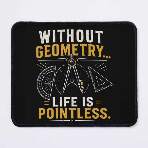 Item preview, Funny Geometry Pun | Life Is Pointless  designed and sold by Lotta Luxxa Lifestyle.