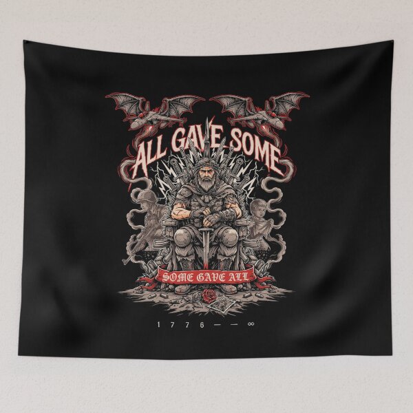 Item preview, All Gave Some Some Gave All Soldier Father Son Military Tribute v2 designed and sold by DarylWelsh2024.