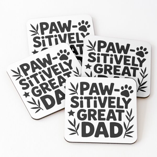 Item preview, Paw-sitively Great Dad designed and sold by theartfulaspie.