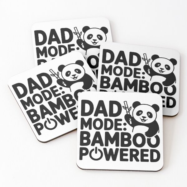 Item preview, Dad Mode Bamboo Powered designed and sold by theartfulaspie.