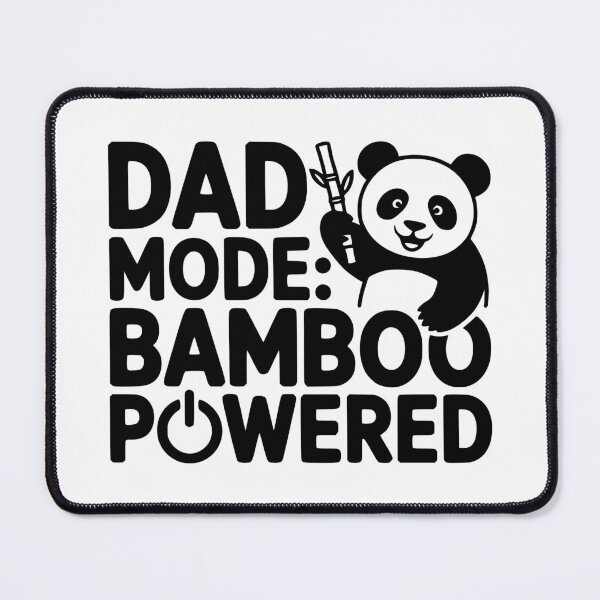Item preview, Dad Mode Bamboo Powered designed and sold by theartfulaspie.