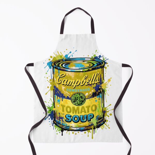 Item preview, Campbell's soup can yellow, Colorful Pop Art Soup Can T-Shirt – Exploded Paint Graphic Tee – Retro Funky Food Illustration designed and sold by infinitearte.