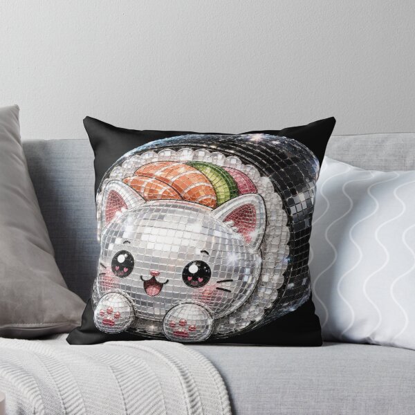 Item preview, Mochi Neko Diamond Sushi Roll designed and sold by soul-so-happy.
