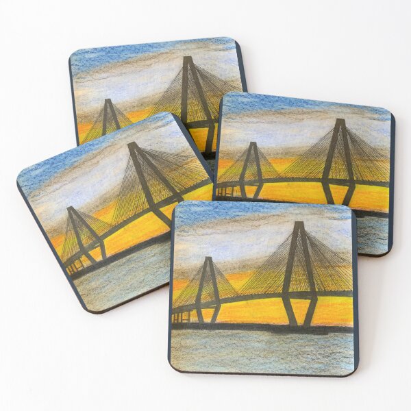 Item preview, Arthur Ravenel Bridge designed and sold by Haxson37art.