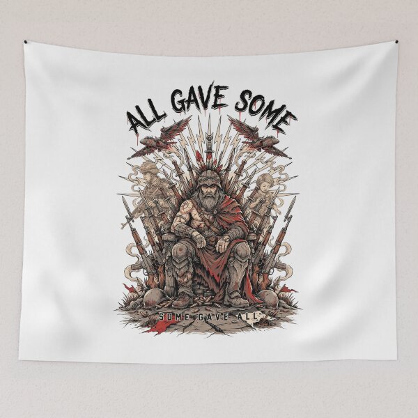 Item preview, All Gave Some Some Gave All Soldier Father Son Military Tribute v4 designed and sold by DarylWelsh2024.